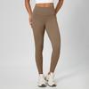Womens High Waist Tummy Control Yoga Leggings Double-sided Brushed Fitness Pants Running Gym M193