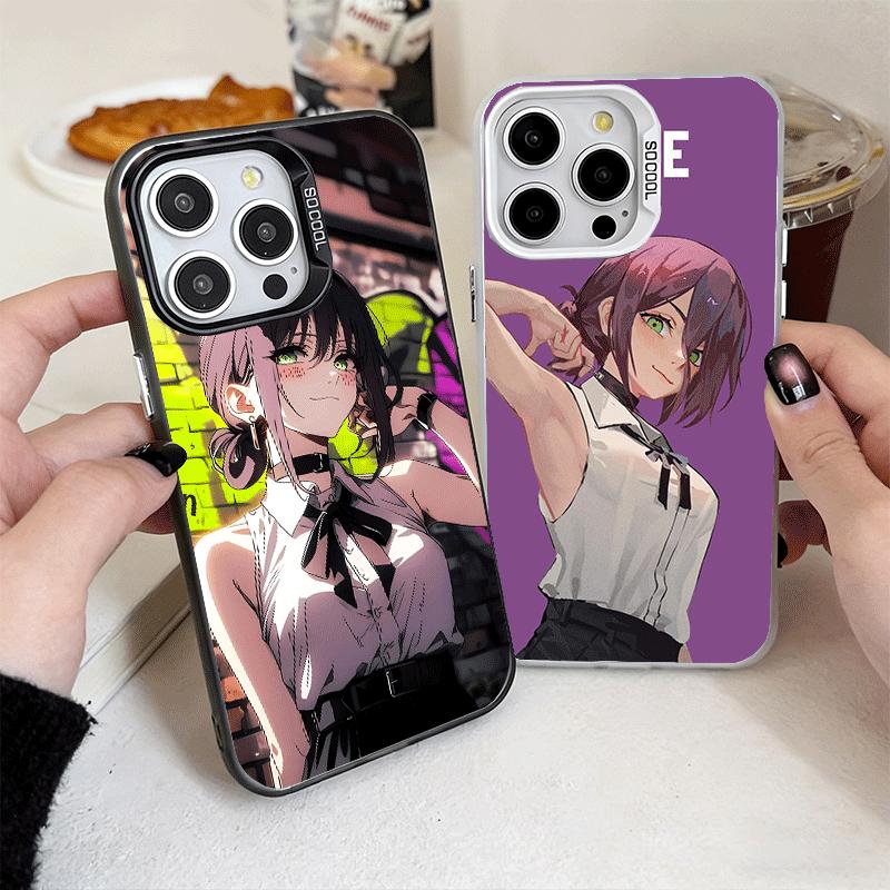 Anime Character R-Reze CSM Soft Phone Case for iPhone 15 16 17 Pro Max 17Air 16E 14 Plus 13 12 Mini Shockproof Cover Back Shell