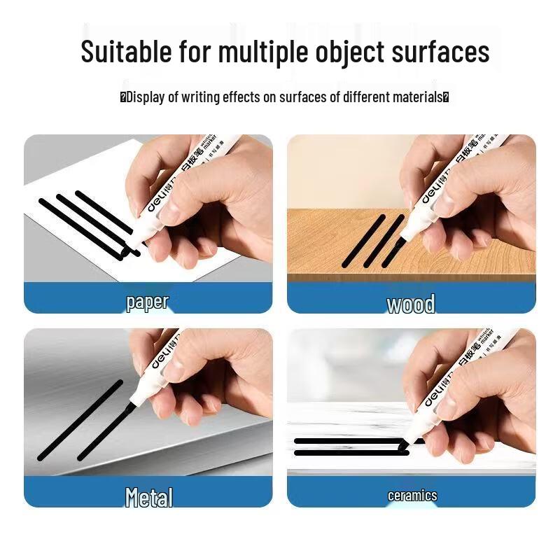 Deli Industrial Marker Pens