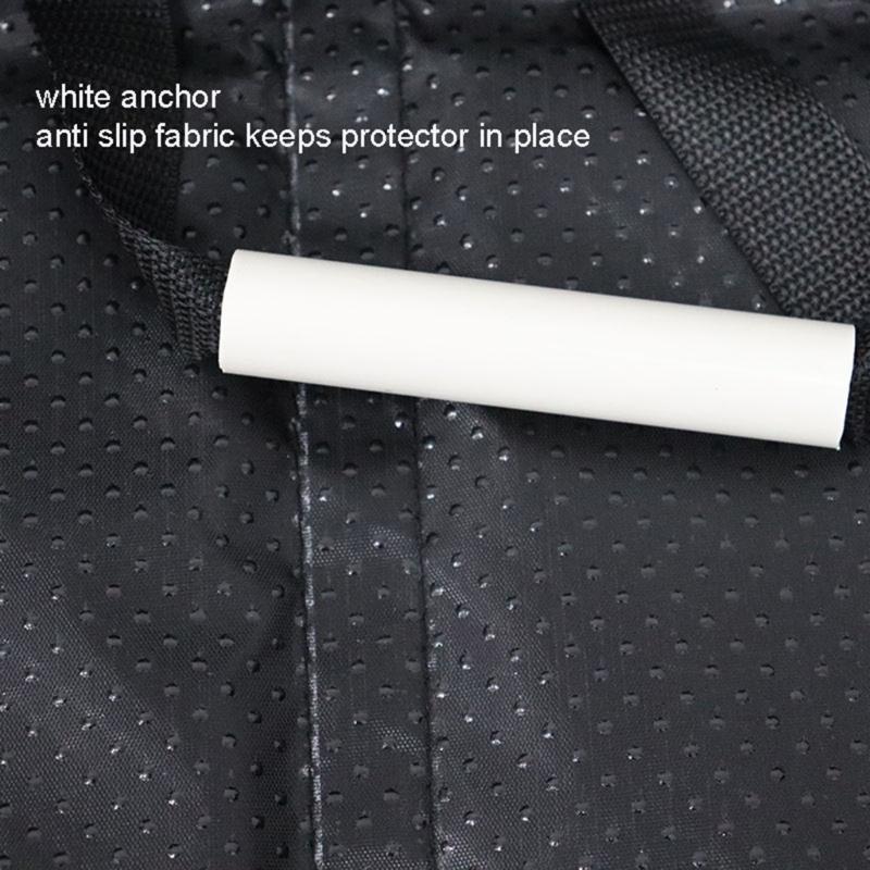 Heavy Duty Car Seat Protectors With Thick Padding Waterproof 600D Oxford Fabric Nonslip Back Mesh Storage Pockets For Ch