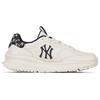 MLB Chunky Runner New York Yankees Comfortable Retro Fashion Low Top Casual City Commuting Running Shoes Unisex Sneaker Black 3ASHCRM3N-50BKS
