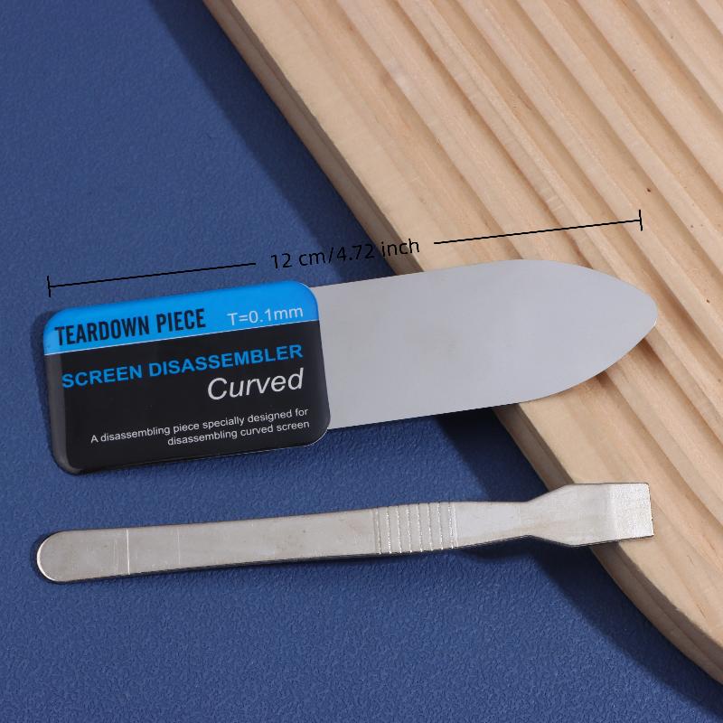 

5 in 1 Professional Stainless Steel Curved Screen Pry Tools for iPhone iPad Tablet Laptop Repair Metal Spudger Disassembly Kit