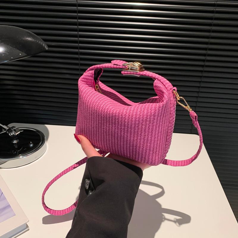 2024 New Fashion Retro Small Square Bag Street Style Pu Shoulder Bag