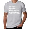 Bären Rote Bete Battlestar Galactica T-Shirt - Das Büro T-Shirt. T-Shirt T-Shirts unbedruckt Herren Grafik T-Shirts