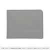 [Mercedes-Benz Collection] Genuine Leather Wallet Silver Gray