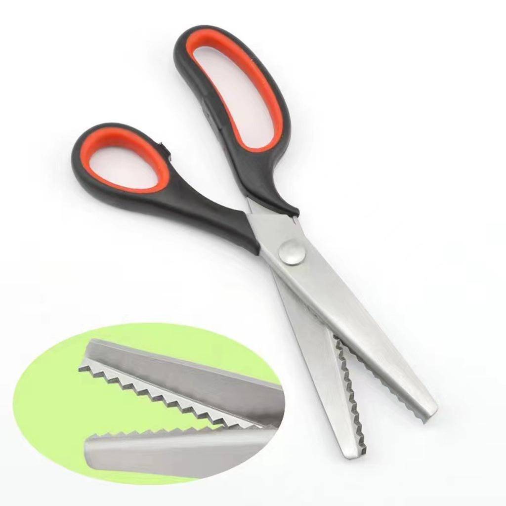 Spitzenschere, Schere, Handgefertigte Schneider schere, Schnittmusterstoff, Zackenschere, Hundezahn Schere, Schere