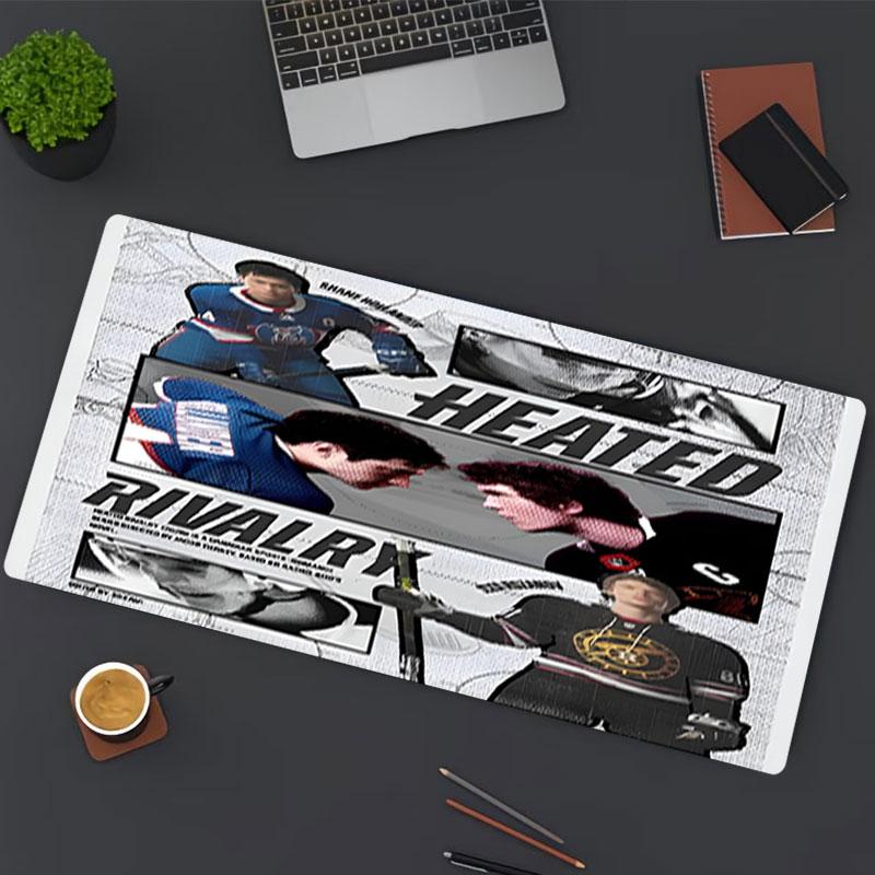 Heated Rivalry Print Mouse Pad, for Keyboard Pad Laptop PC Mat for Office Home Use, Desk Decor, Perfect Birthday Gift for Gamers