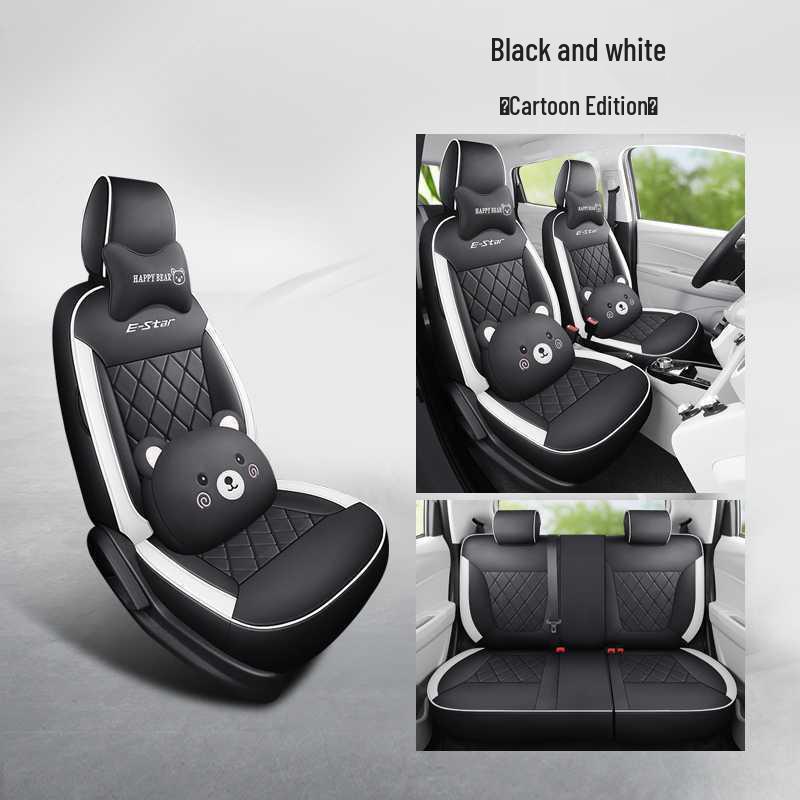 Benbenestar National Edition Full Coverage Colorful Car Seat Cushions and Covers