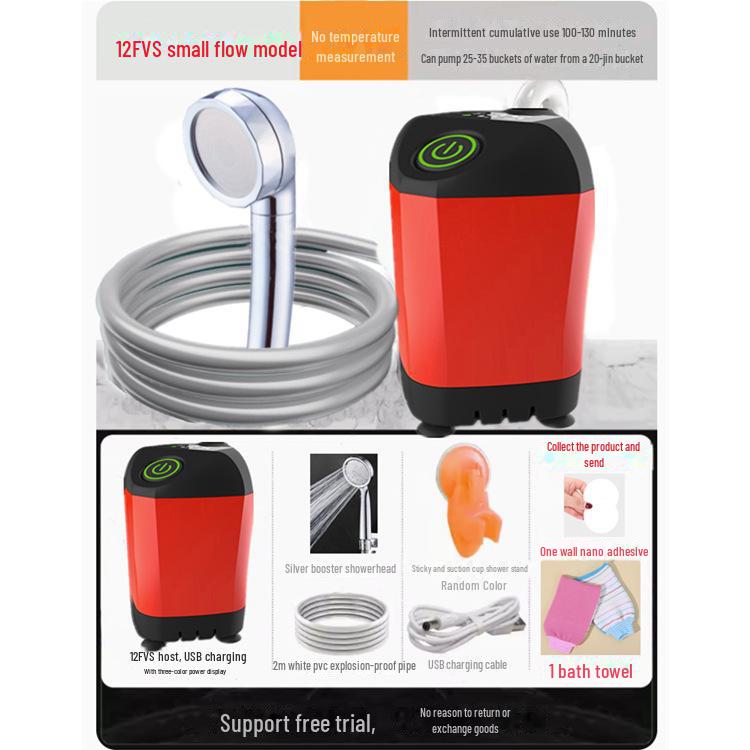 Portable Electric Shower for Outdoor & Dorm Use