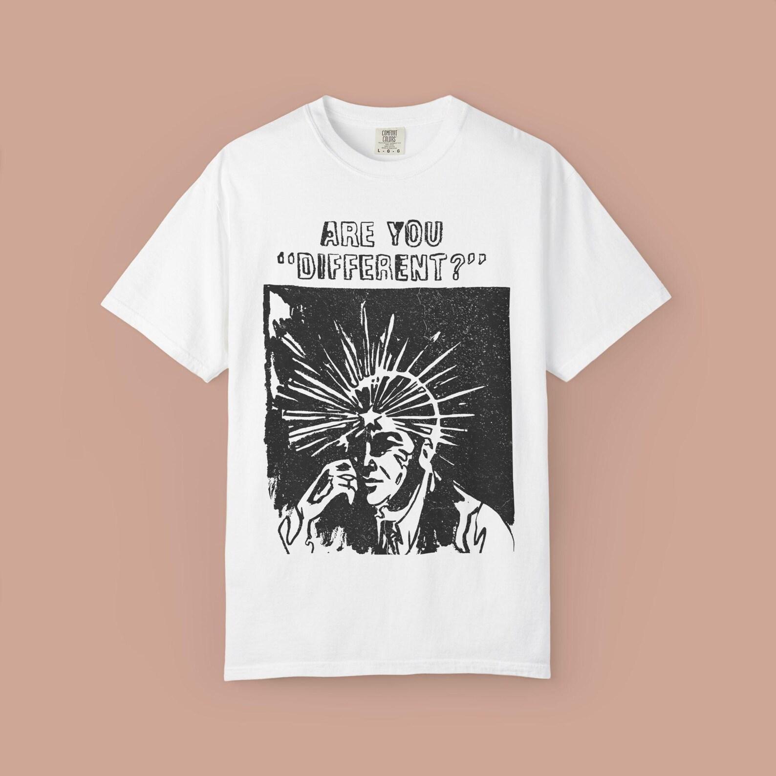 Andy Warhol Inspired Punk Tee, Pop Culture Art T-Shirt, Comfort Colors Unisex 4XL