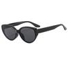 New Gradient Cat Eye Fashion Sunglasses For Women Trendy Anti-Reflective Fashion Shades Beach Party Casual Glasses
