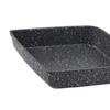 Frying Pan Aluminium Fast Conduction 3 Layers Thickened Wooden Handle Cooking Skillet for Family