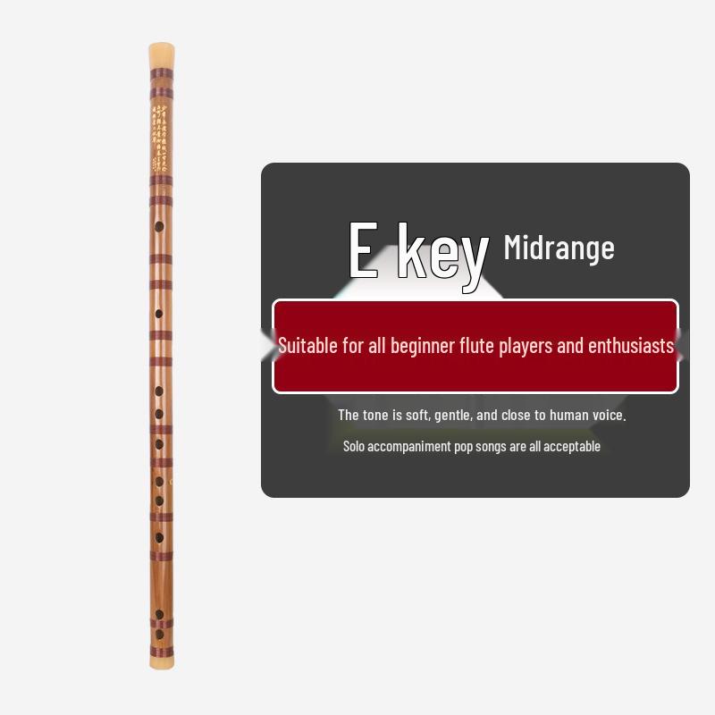 Children s Bamboo Flute - One Section, CDEFG Key, Beginner & Student, Professional Performance, Ancient Style Transverse Flute