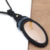 Macrame Thread Gemstone Handmade Jewelry 20-36''Ad Wild Horse Jasper Pendant
