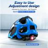 Kids Detachable Full Helmet Children Adjustable Safety Helmet for Skating Scooter BMX MTB Bike