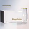 Double-Layer Glass Kung Fu Tea Master Cup with Crane Design