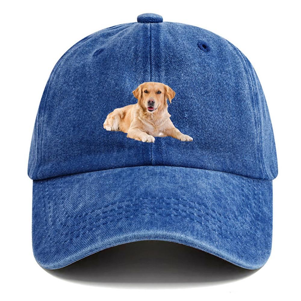 Golden Retriever Printed Baseball Cap for Both Unisex and Women, Casual Hip-hop Truck Style, Perfect Gift for Dog Lovers