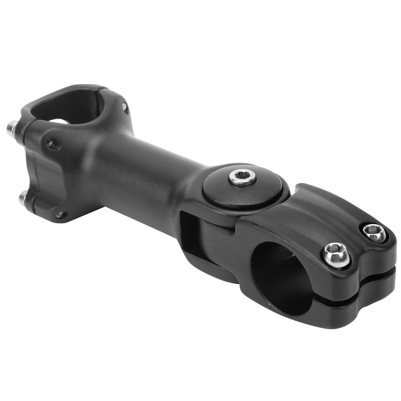 31.8x30mm Bicycle Angle Adjustable Handlebar Stem Riser Aluminium Alloy Sturdy Hollow Design