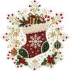 20cm DIY Hangende Hanger Kerstboom Kerst Charme Creatieve Diamanten Kunst Kits Voor Volwassenen