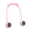 Portable Neck Fan With 1200mah Battery Usb Rechargeable Personal Bladeless Fan For Travel