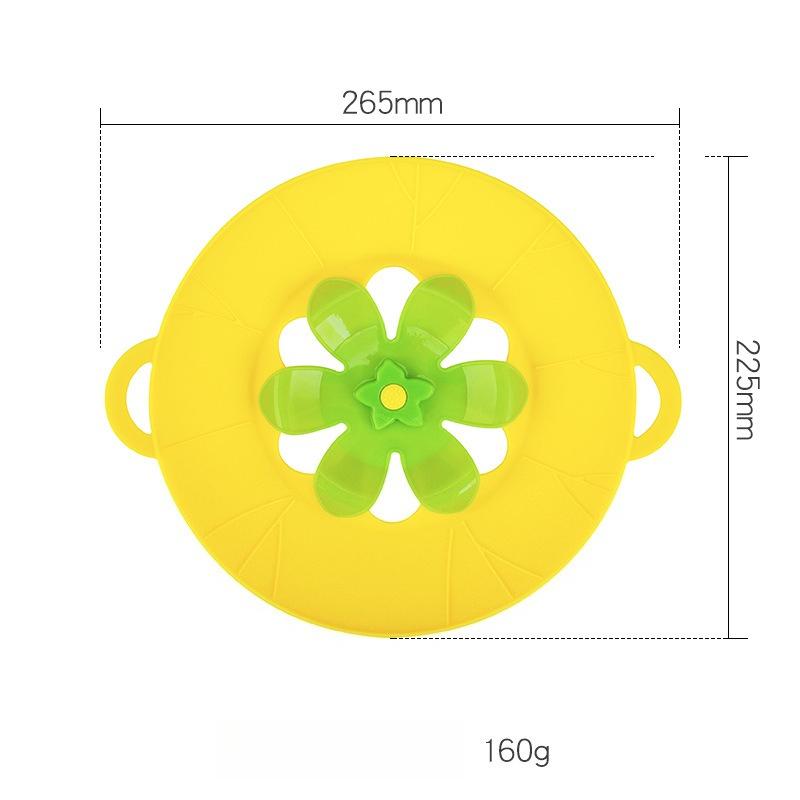 Silicone Spill Proof Pot Lid Kitchen High Temperature Resistant Splash Proof and Splash Proof Silicone Lid Kitchen Tool