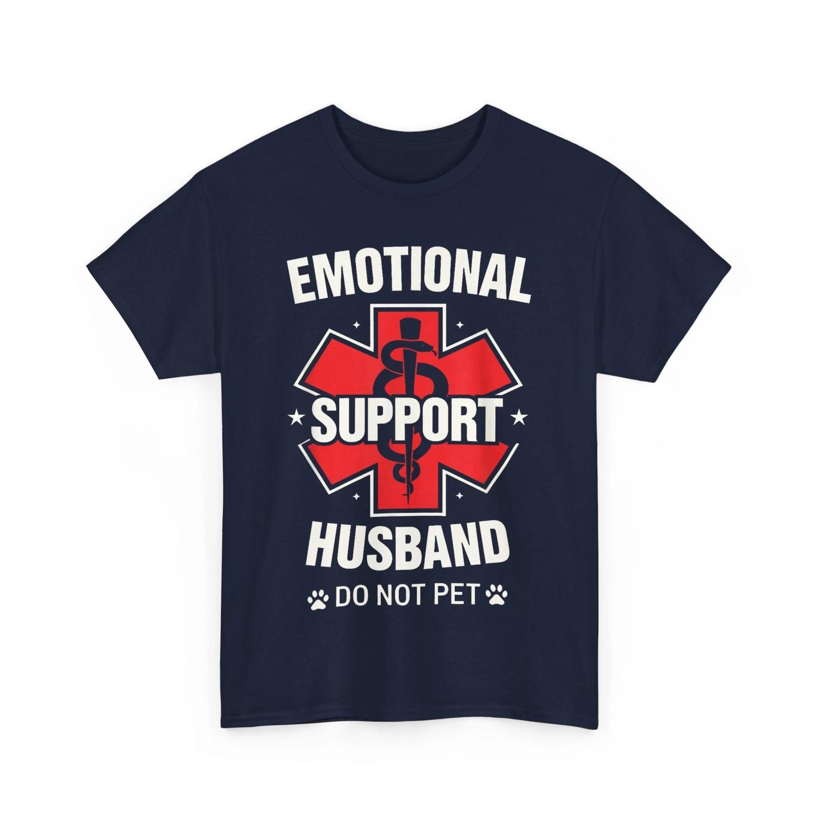Emotional Support Husband Do Not PeT shirt, Husband Men T shirt 2XL