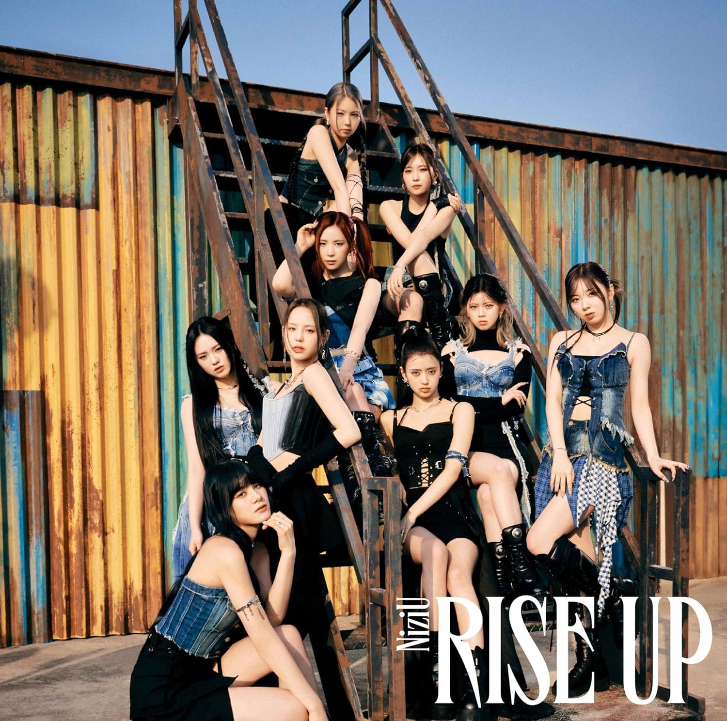 

bonus poster NiziU RISE UP production limited edition Includes flyer with serial number Announcement poster included [Limited included] (First B) (CD