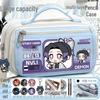 Demon Slayer Mitsuri Kanroji Large Capacity Pencil Case for Students