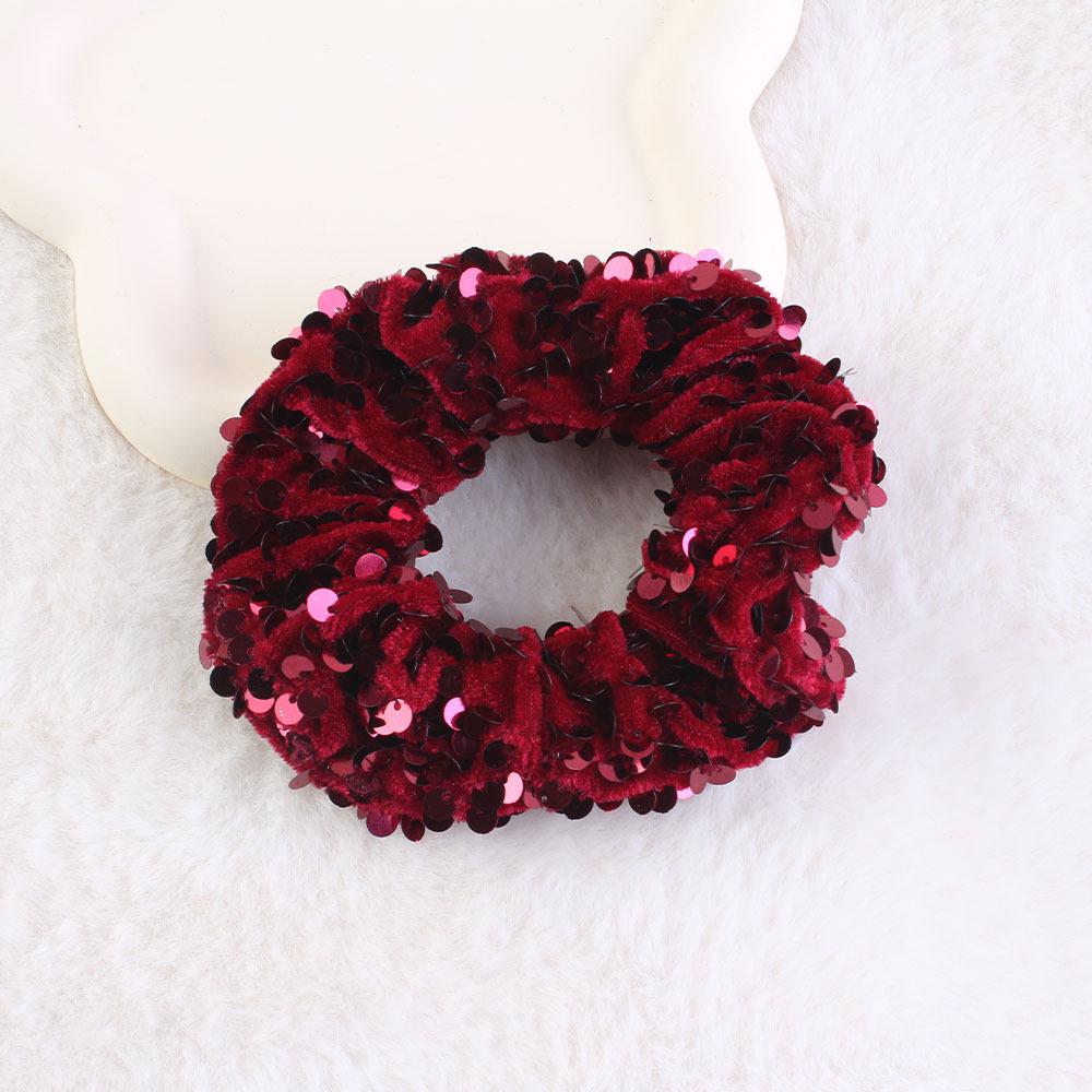 Vintage High-Elastic Korean Hairband and Scrunchie Set