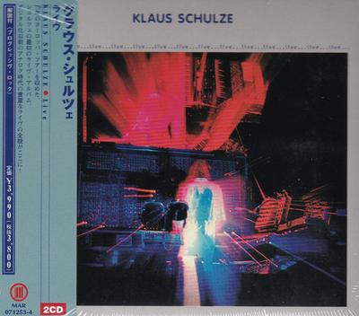 CD KLAUS SCHULZE - Live  MAR0712534 Belle Antique,  2007 Japan ObiDance & Electronica Used