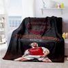 Arsenal Personalized Text Blanket Multi-purpose Personalized Blanket Durable Comfort Throw For Couch Home Decor Office Picnics All-Season Use