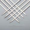 10pcs/set Anti-scald Flat Barbecue Skewers Anti-slip Flat Barbecue Needle  Kabob