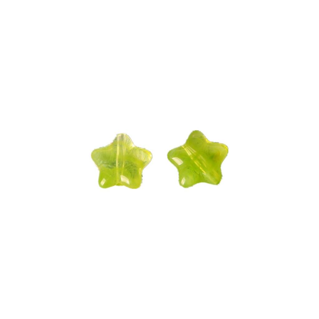 Dreamy Resin Star Heart Beads for DIY Jewelry Making