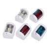 5Pcs LED Navigation Light Kit IP66 Water Proof Green Starboard Red Port Side White Stern Boat Light