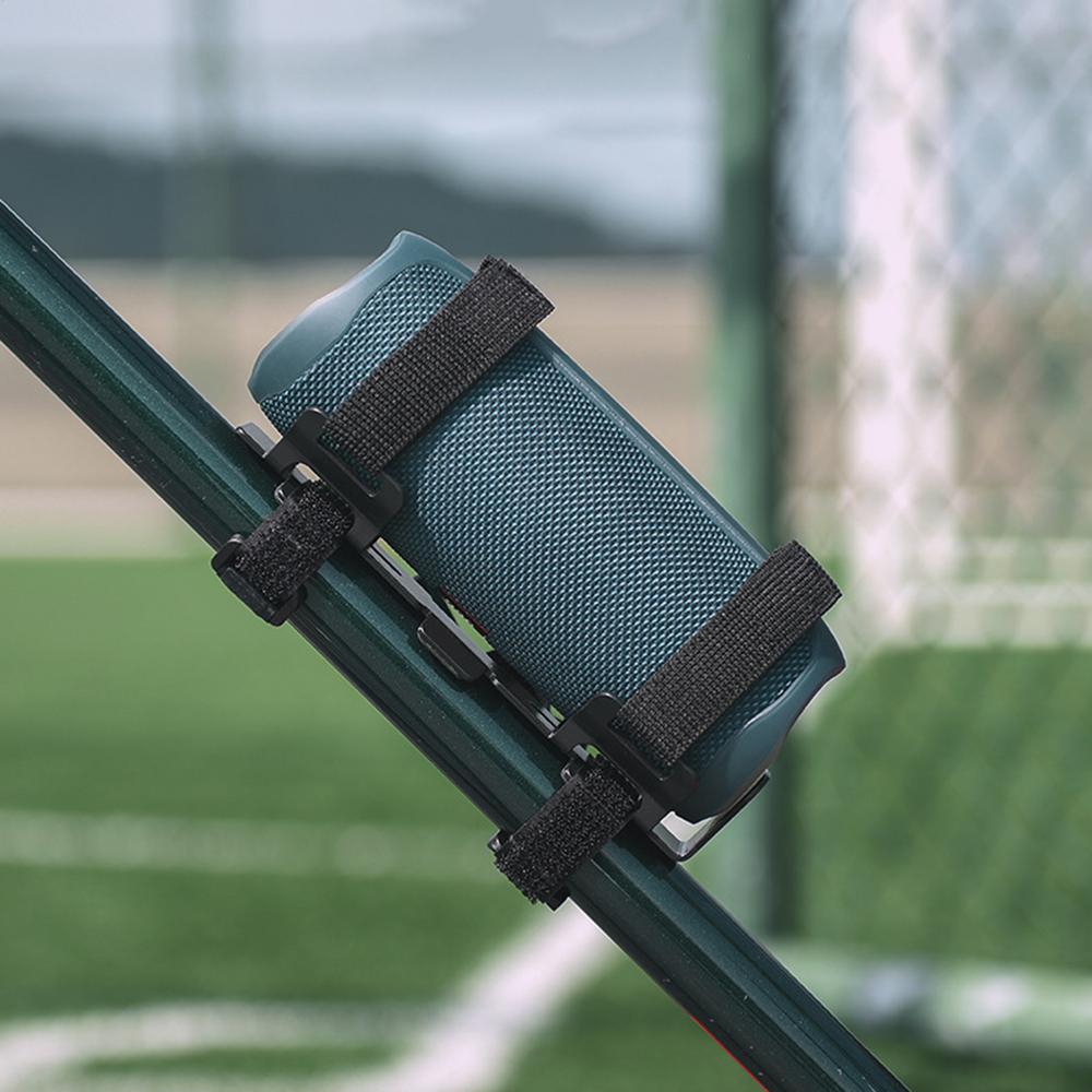 Speaker Holder For Bike Speaker Mount For Golf Cart Anti-Slip Adjustable Strap Bracket Attachment Portable For Water Bottles