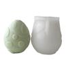 Easter Eggs Candle Mold 3D Eggs Candle Mold for Making Candle Soap Desk Ornament Easter Gift Bag Fillers Art Crafts
