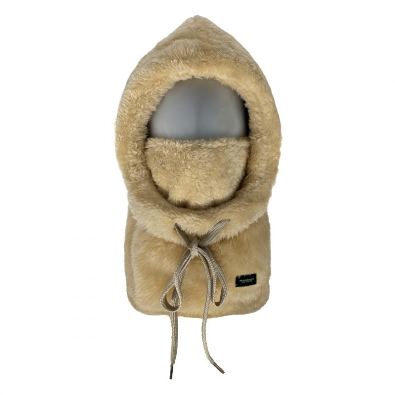 Neck Mask One-Piece Hat Winter Velvet And Thick Pullover Cap Ear Protection, Windproof Cotton Cap Ridding Bike To Keep Warm Hats