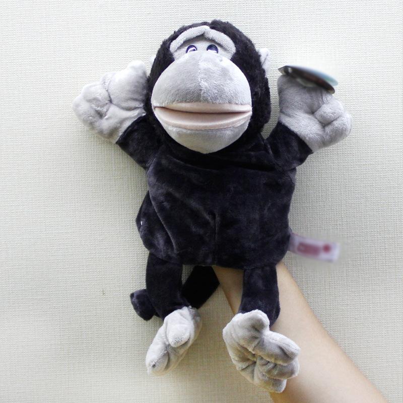

Animal Cartoon Plush Hand Puppets Kids Puzzle Learning Toys Dolls Parentchild Orangutan