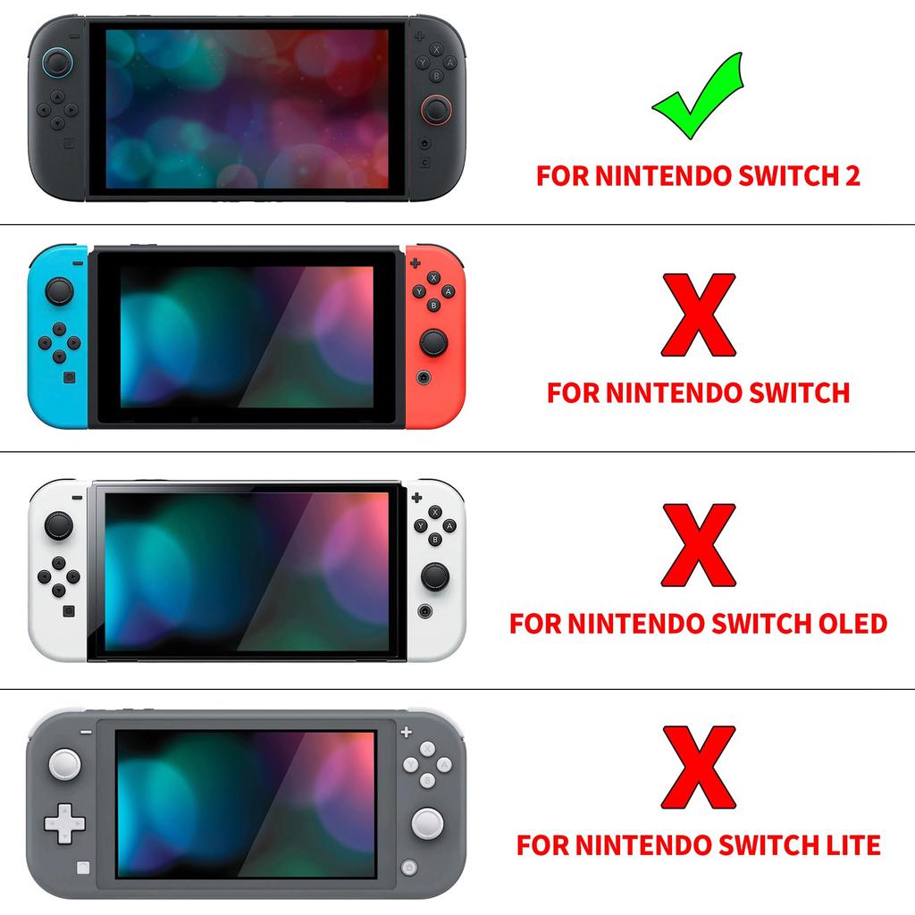 eXtremeRate DIY Replacement Shell Buttons for Nintendo Switch Custom Console Back Plate Controller Faceplate Decorative Strip with ABXY Essential