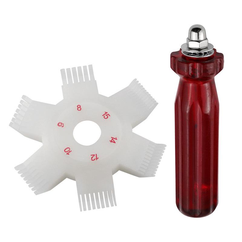Air Conditioner Evaporator & Condenser Fin Comb and Brush Set