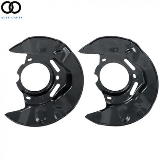 Front Brake Dust Shield Set 924-372 For Scion 05-10 Toyota Corolla Matrix 03-08