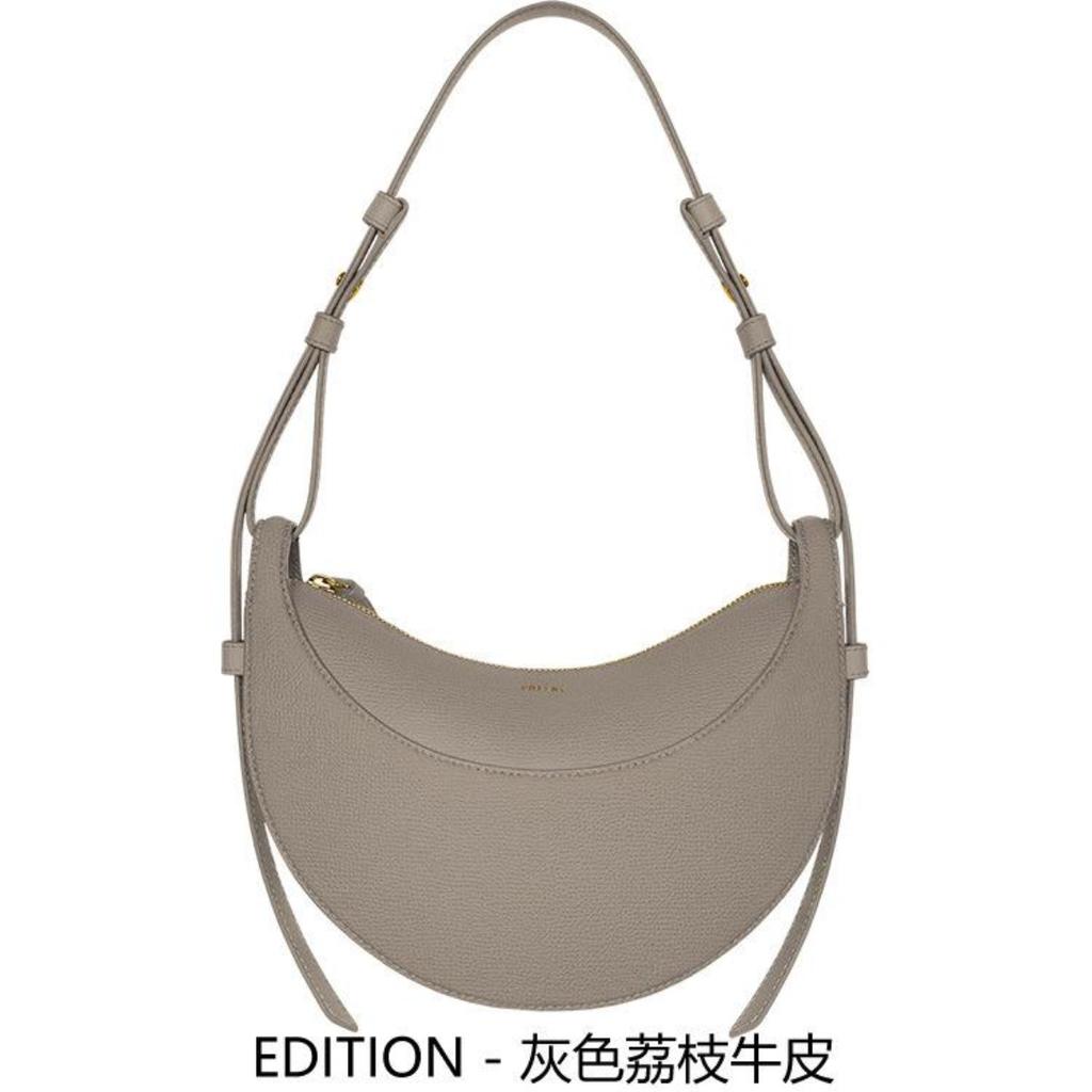 Design di nicchia Borsa a mezzaluna da sottoascellare Polene Borsa a sella Borsa a tracolla da pendolare parigina Versatile Borsa messenger Tendenza moda