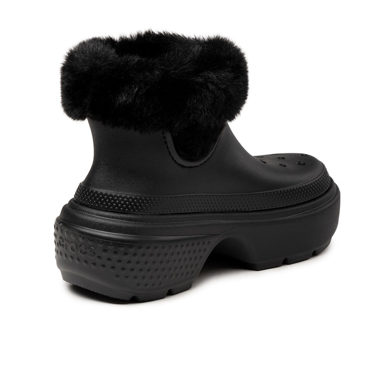 Crocs Stomp Lined Boot Black Unisex Sneakers 208718-001