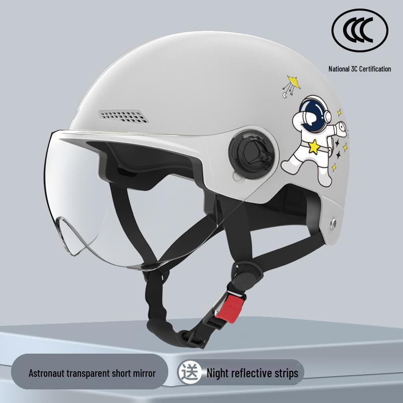 Universal Electric Motorcycle Helmet: Sun Protection, All-Season Safety for Men & Women