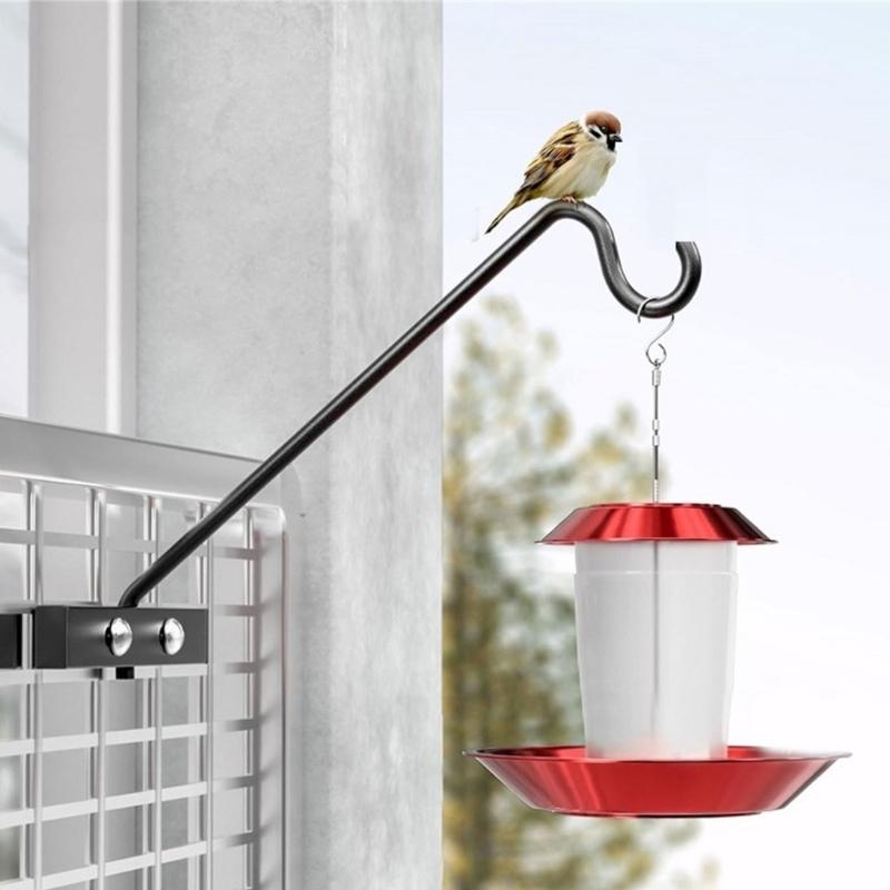 360 Swivels Bird Feeders Hook Outdoor Multifunctional Decks Plant Hanger for Hanging Wind Chimes Bird Houses