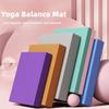 TPE Yoga Balance Mat Non-Slip Yoga Cushion Portable Fitness Exercise Mat For Home Workouts