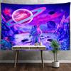 Abstrakte Astronaut Wandteppich Hängen Psychedelic Hippie Tapiz Bunte Universum Zimmer Schlafsaal Wohnkultur Hintergrund