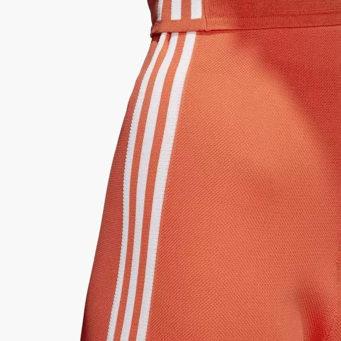 adidas Originals Casual Pants Women's Red Moderate Wide Leg Pants DU7871