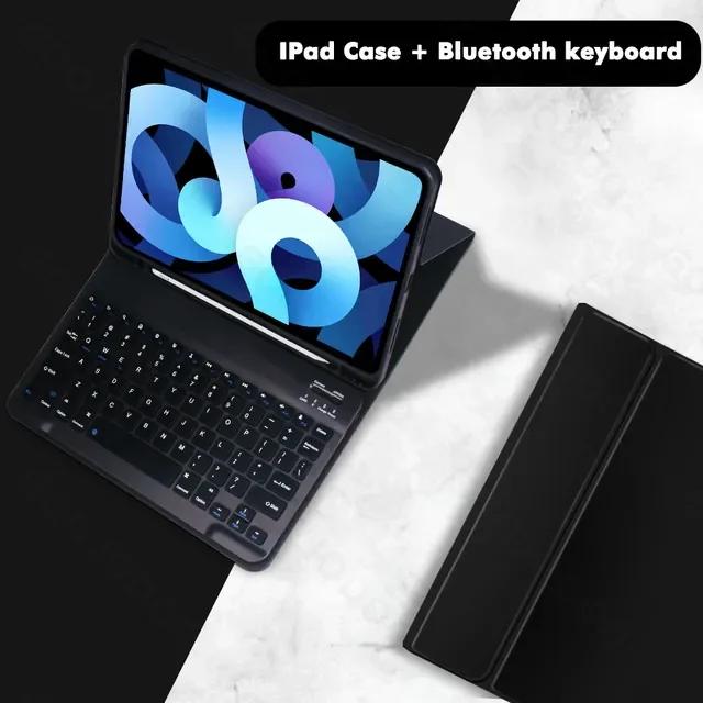 

Colorful Candy Bluetooth Keyboard Magnetic Leather Stand Case Covers for IPad 7 8 9 10th Pro 11 Air 4 5th Mini 5 6 10.2 Inch iPad Mini 12345