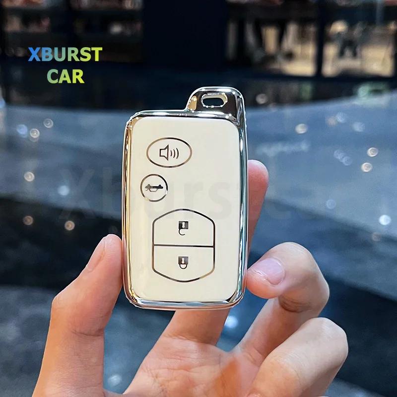 2/3/4 Button Shell Fob For Toyota Camry Prius Land Cruiser Prado 150 Crown For Subaru Foreste Xv Tpu Car Remote Key Case Cover